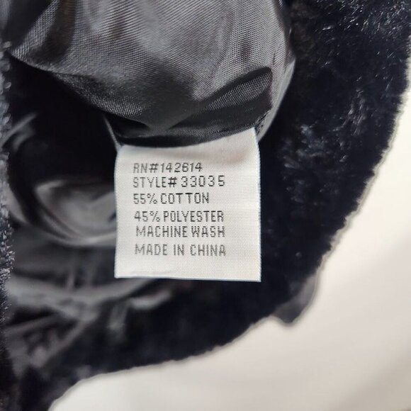 Love83 Faux‎ Fur Jacket in Black - Size Small - Picture 8 of 9